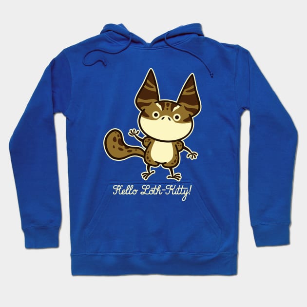 Hello Loth-Kitty! Hoodie by blairjcampbell